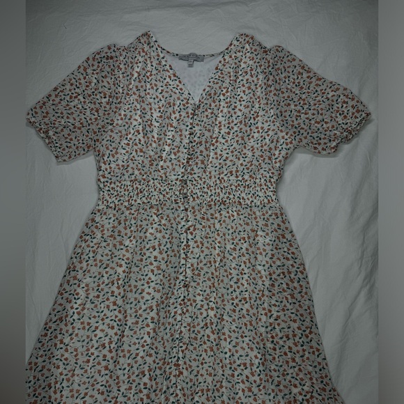 Sheer Dress Floral by Hayden Los Angeles | Large | Bridal | Wedding | Bohemian - Picture 10 of 10